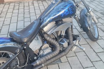 Okazja! FL1 Softail Slim z Unikatowym Aerografem Piękny!